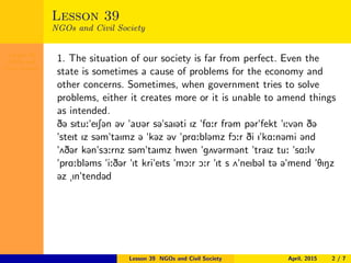 NGOs and Civil Society | PDF