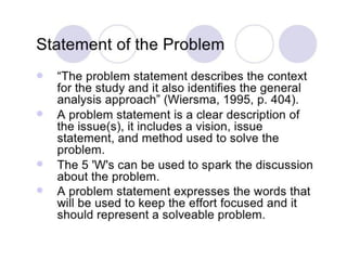 Lesson 3 problem analysis and statement | PDF