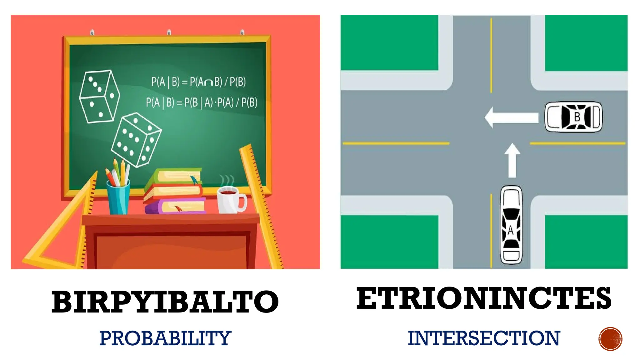 BIRPYIBALTO
INTERSECTION
ETRIONINCTES
PROBABILITY
 