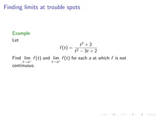 Lesson 4: Limits Involving Infinity | PDF