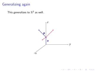 Lesson 4: Lines and Planes (slides + notes)