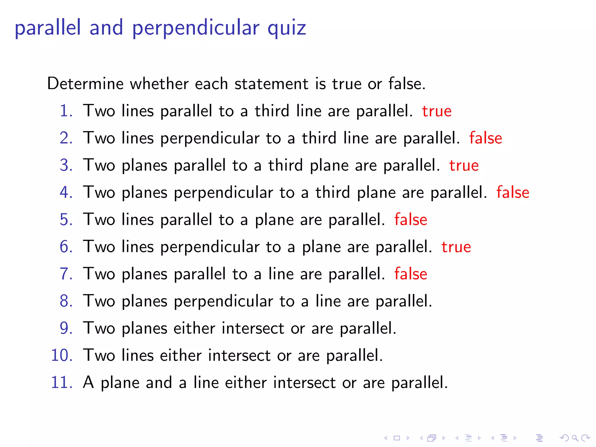Lesson 4: Lines, Planes, and the Distance Formula