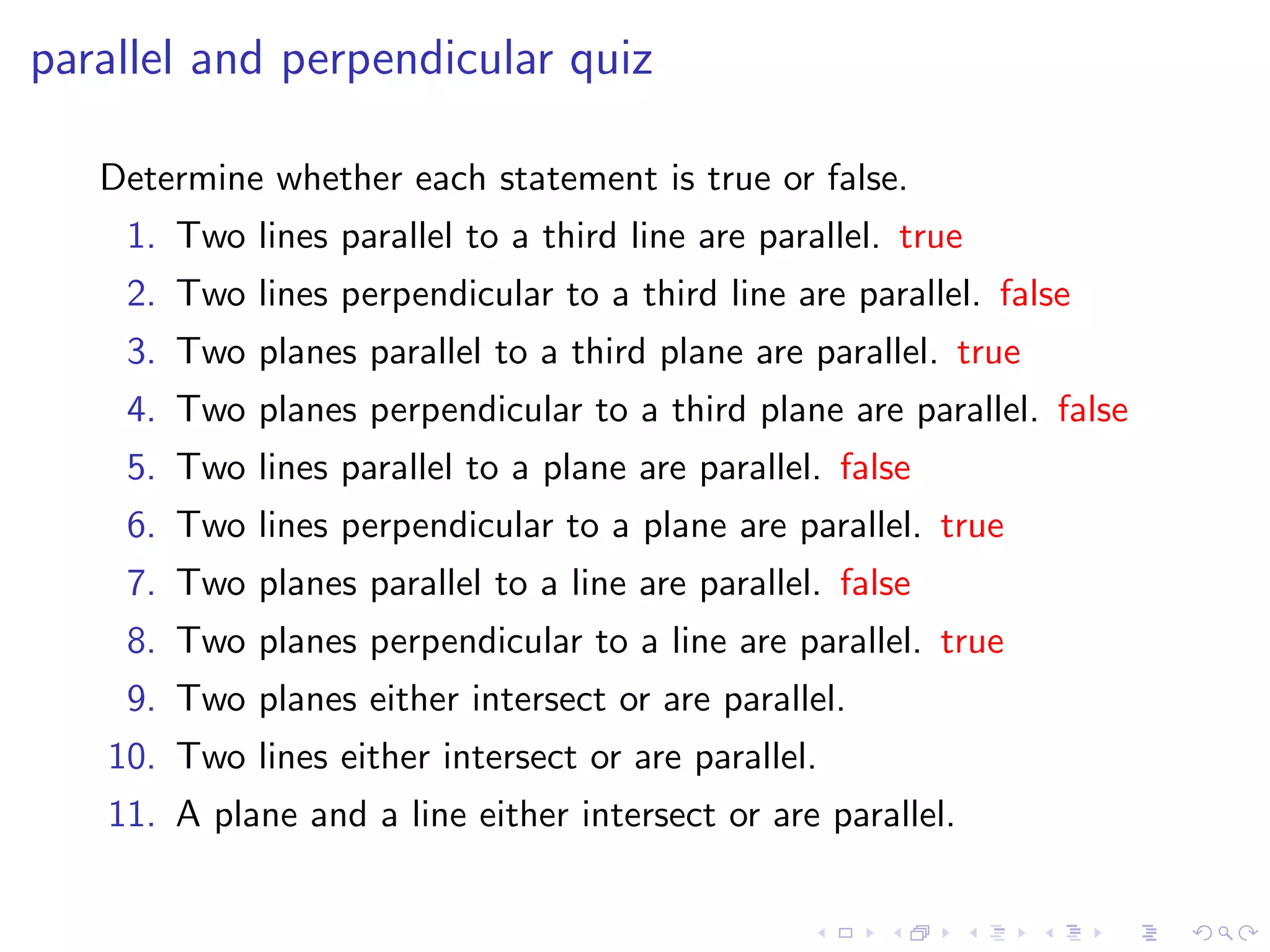 Lesson 4: Lines, Planes, and the Distance Formula