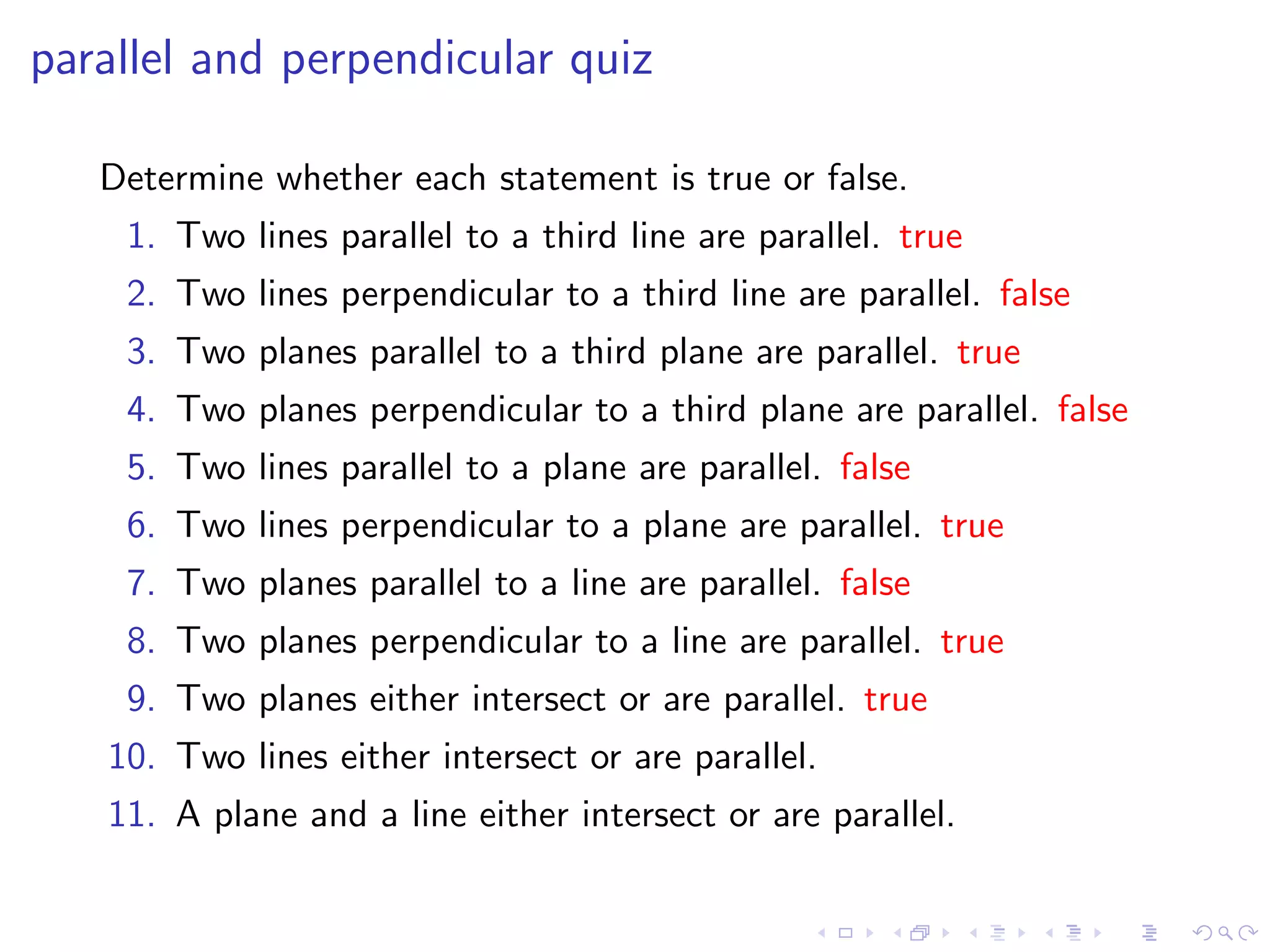 Lesson 4: Lines, Planes, and the Distance Formula