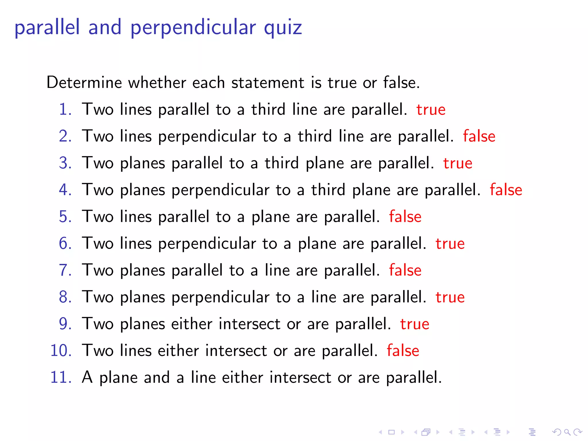 Lesson 4: Lines, Planes, and the Distance Formula