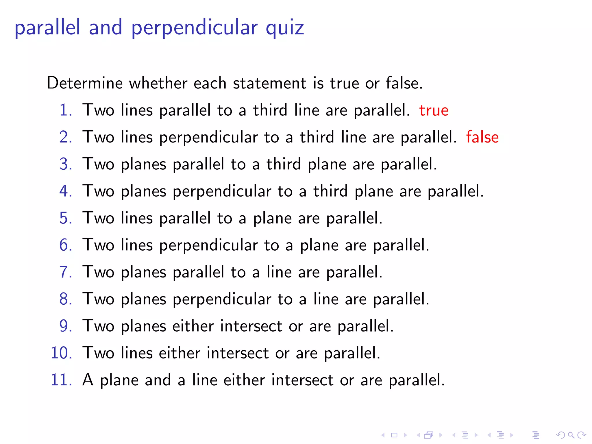 Lesson 4: Lines, Planes, and the Distance Formula
