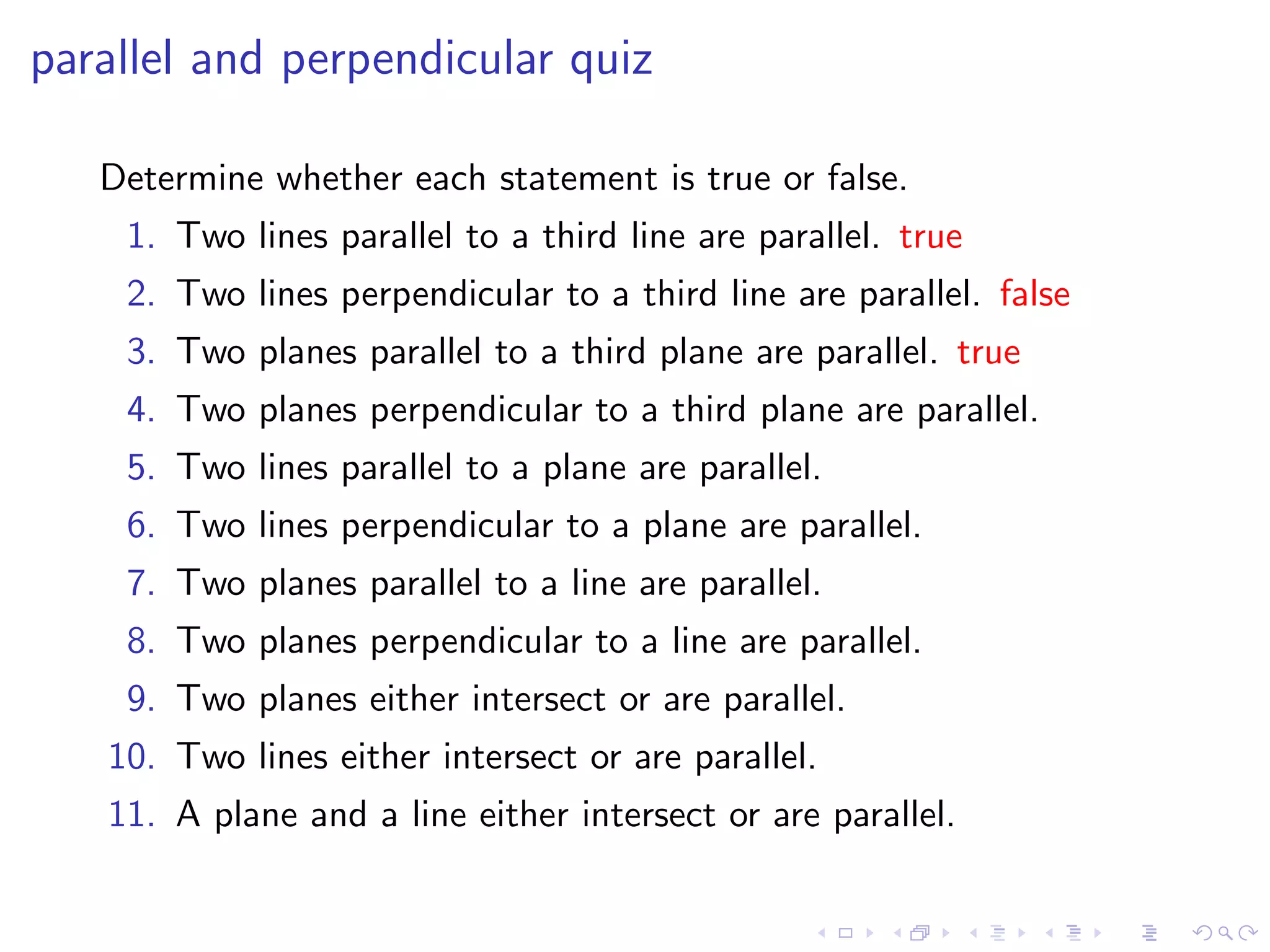 Lesson 4: Lines, Planes, and the Distance Formula