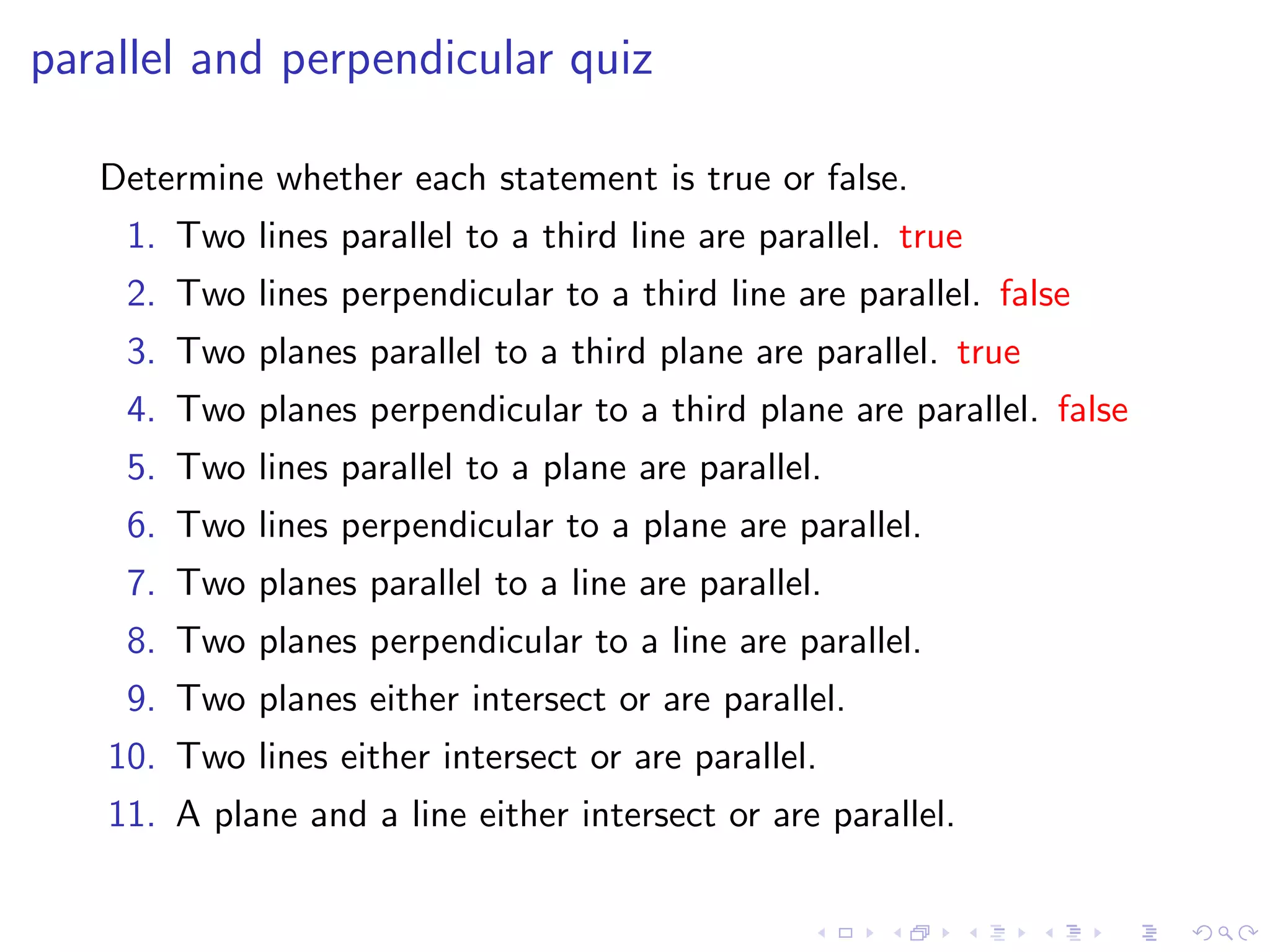 Lesson 4: Lines, Planes, and the Distance Formula