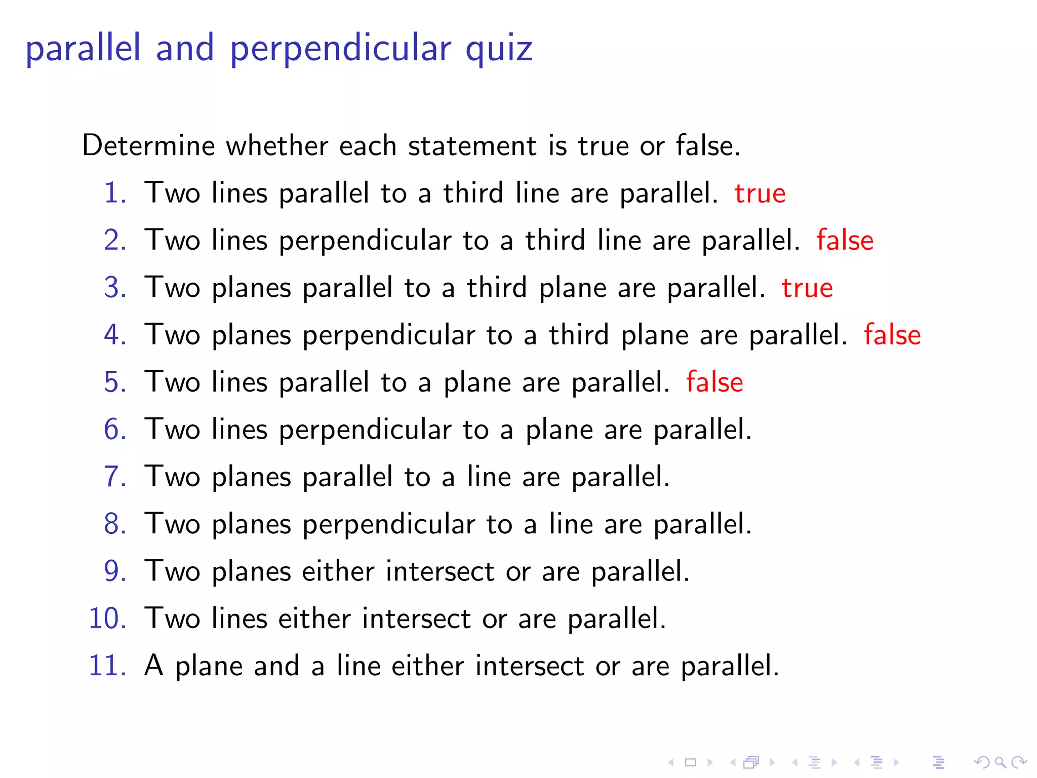 Lesson 4: Lines, Planes, and the Distance Formula