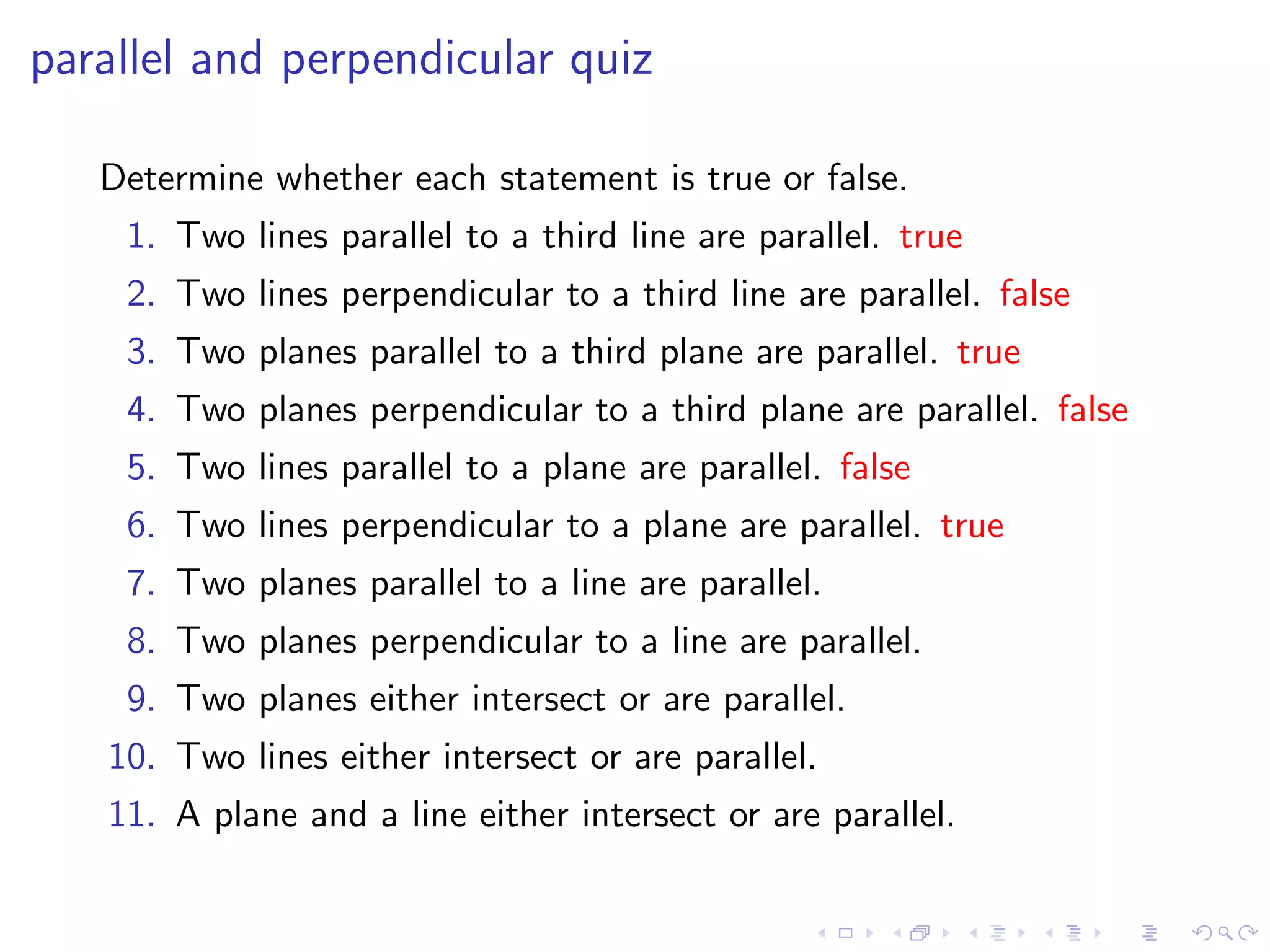 Lesson 4: Lines, Planes, and the Distance Formula
