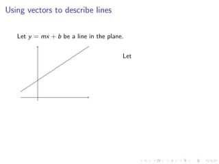 Lesson 4: Lines, Planes, and the Distance Formula