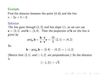 Lesson 4: Lines, Planes, and the Distance Formula
