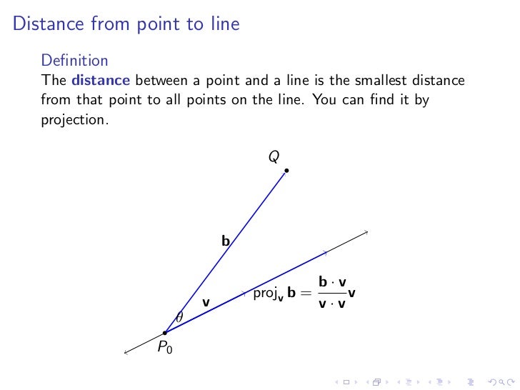 Lesson 4 Lines Planes And The Distance Formula