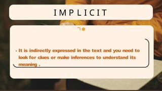 Understanding Explicit and Implicit Claims in Written Texts for ...
