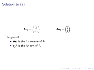 Lesson 5: Matrix Algebra (slides)