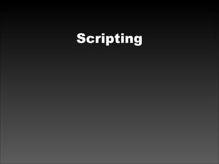 Scripting 