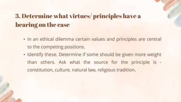 Moral Values in Modern Society Ethical Decision Making