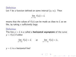 Lesson 7: Limits at Infinity | PPT