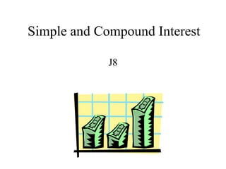 Simple and Compound Interest J8 