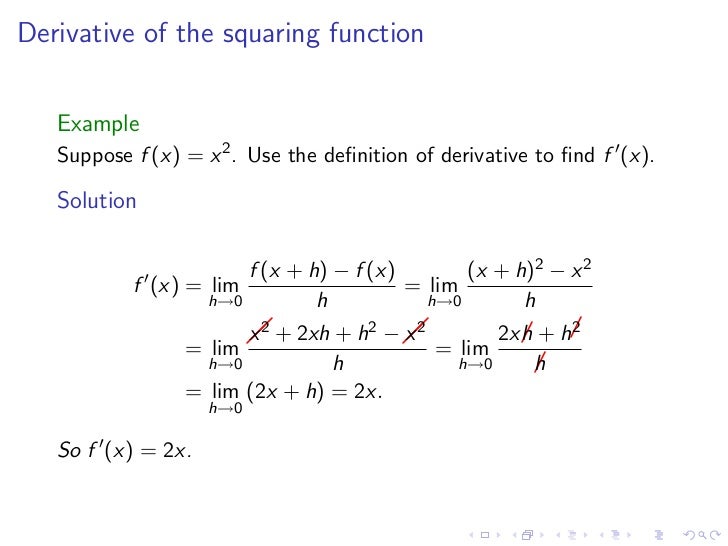 Lesson 8: Derivatives of Polynomials and Exponential functions