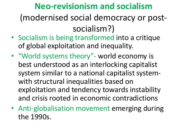 Lesson 8 Neo Revisionist Social Democracy