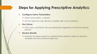 Lesson 8 the Prescriptive-Analytics.pptx