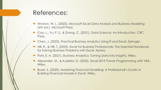 Mastering Prescriptive Analytics in Excel for Optimal Decision-Making ...