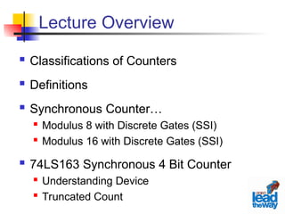 Comprehensive Guide to Synchronous Counters and Their Design | PPT
