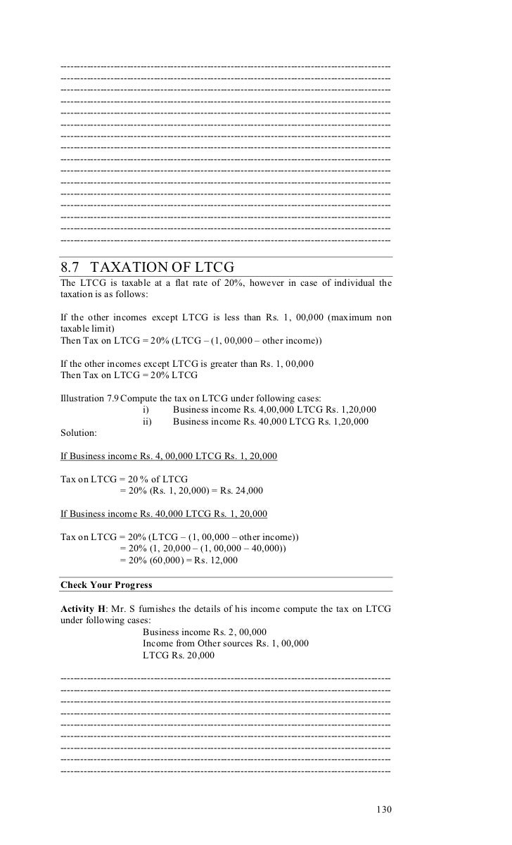 Capital gain worksheet 2015