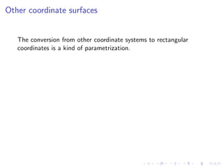 Lesson 9: Parametric Surfaces