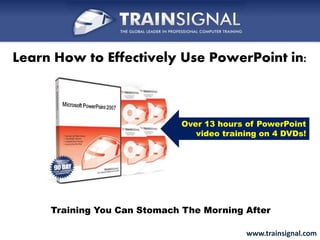 Powerpoint Lessons Pdf PowerPoint Lesson 6 | PDF