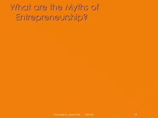 06/07/09 Channelle D. James PhD 