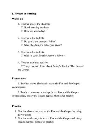 Content-Based Reading Lesson Plan | DOCX