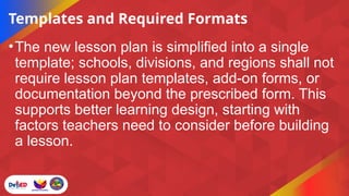 Lesson-Planning (1)- key features curriculum | PPTX