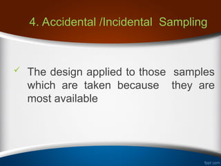 Incidental Sampling Example LESSON-SAMPLING-TECHNIQUES (1).ppt MASTERAL PPT | PPT