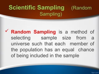 LESSON-SAMPLING-TECHNIQUES (1).ppt MASTERAL PPT | PPT