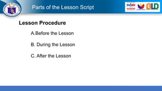 LESSON-SCRIPTS-ORIENTATION-GUIDELINES.pptx