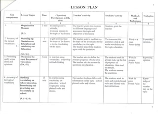 Lesson Plan: Foreign Languages Open new Doors | PDF