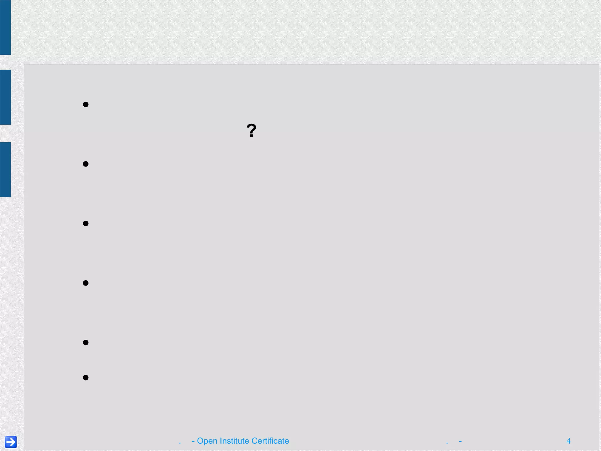 គោលបំណង​មេរៀន អ្វី​ទៅ​ជា​កម្មវិធី​ស្លឹករឹត  ? របៀប​ចូល​កម្មវិធី​ស្លឹករឹត ។ ស្វែងយល់​អំពី​បង្អួច​កម្មវិធី​ស្លឹករឹត ។ របៀប​វាយ​អក្សរខ្មែរ​តាម​ក្បួន​យូនីកូដខ្មែរ ។ របៀប​រក្សាទុក​ឯកសារ ។ ការ​ចាកចេញ​ពី​កម្មវិធី ។ 