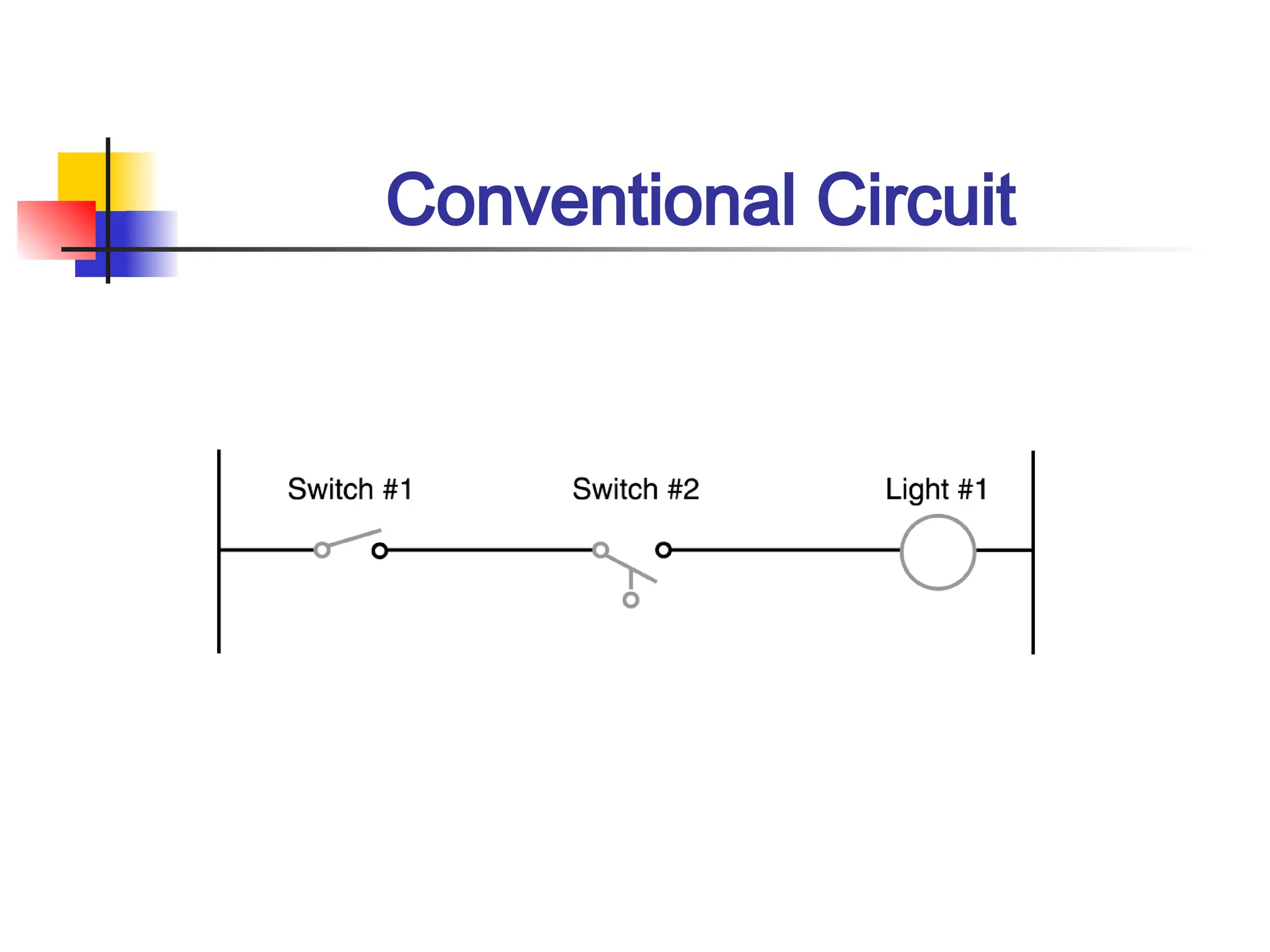 Conventional Circuit
 