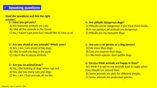 LESSON 01 PRESENTACION SOBRE ANIMALES- 3A.pptx