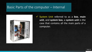 Lesson 01 introduction to computer | PPTX