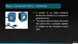 Lesson 01 introduction to computer | PPTX