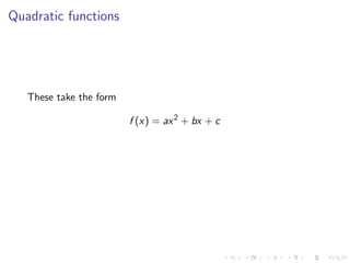 Lesson 2: A Catalog of Essential Functions