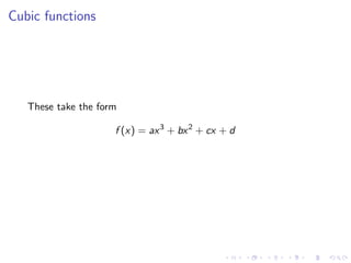 Lesson 2: A Catalog of Essential Functions
