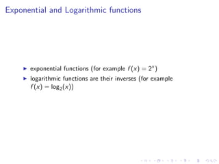 Lesson 2: A Catalog of Essential Functions
