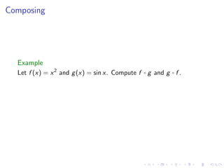 Lesson 2: A Catalog of Essential Functions