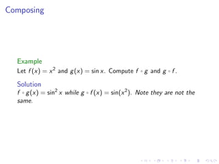Lesson 2: A Catalog of Essential Functions