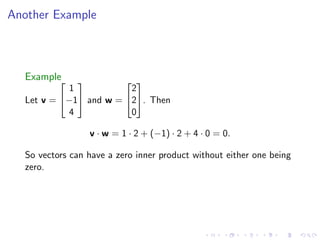 Lesson03 Dot Product And Matrix Multiplication Slides Notes
