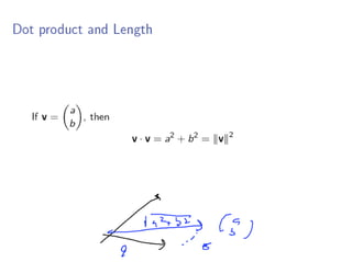 Lesson03 Dot Product And Matrix Multiplication Slides Notes